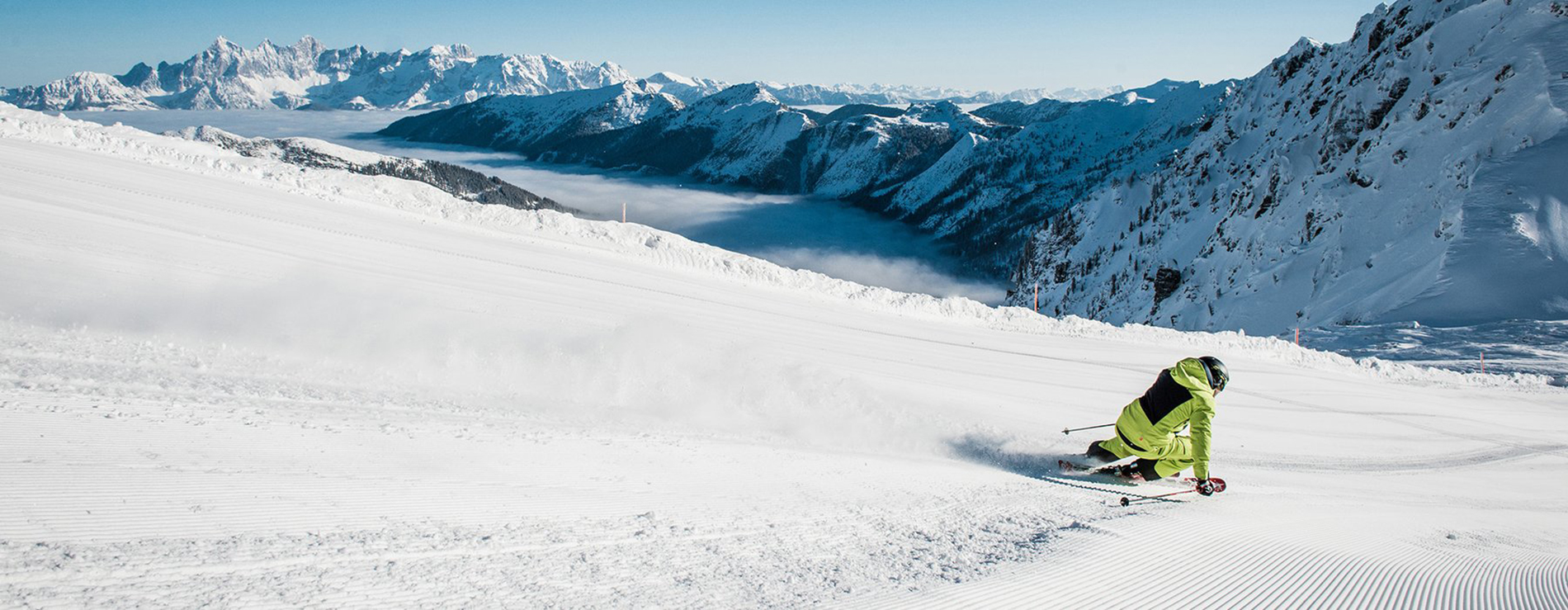 Vom Hotel Steiner direkt auf die Piste – Skispaß in Obertauern