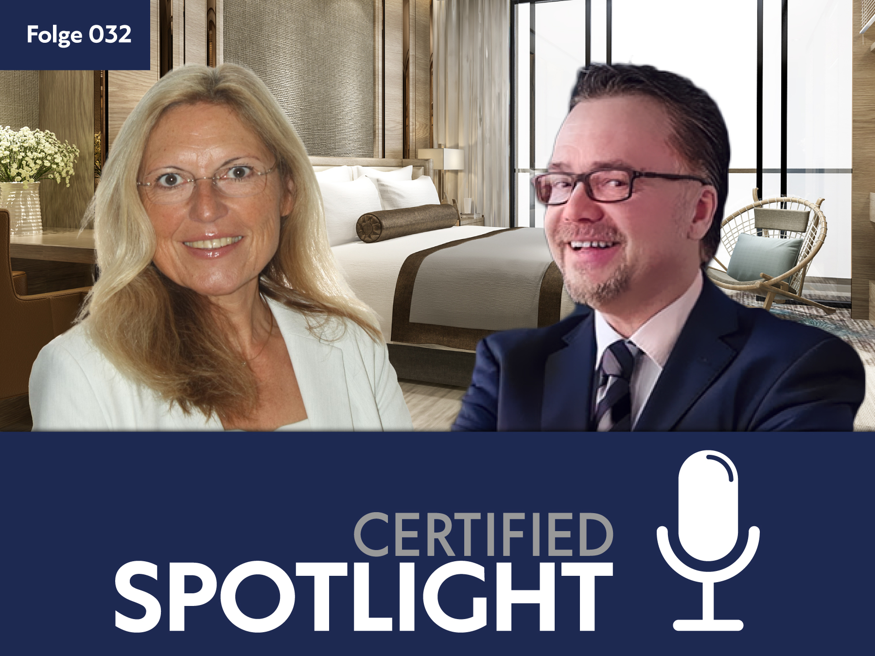 Certified Spotlight Podcast Folge 32 mit Cornelia Schlick – Einblicke in die Hotellerie und Eventplanung